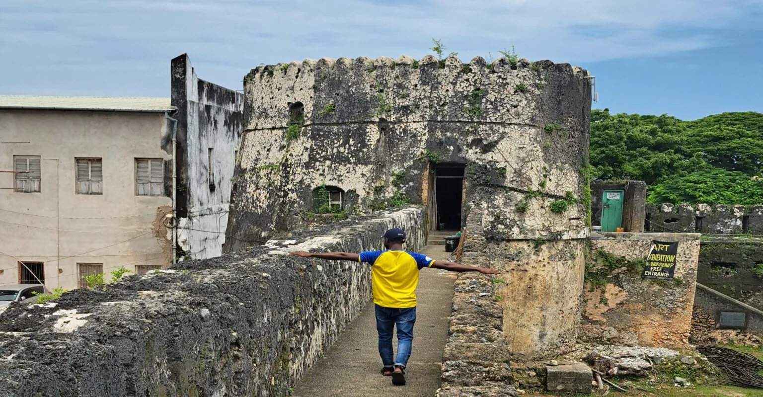 The historic Old Fort in Stone Town, Zanzibar